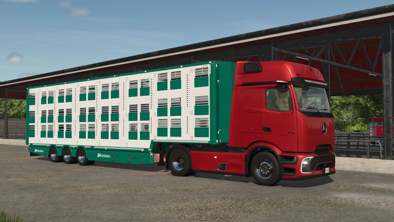 Effizienter Tier-Hänger Michieletto SM38 — Hohe Kapazität und Flexible Einstellungen