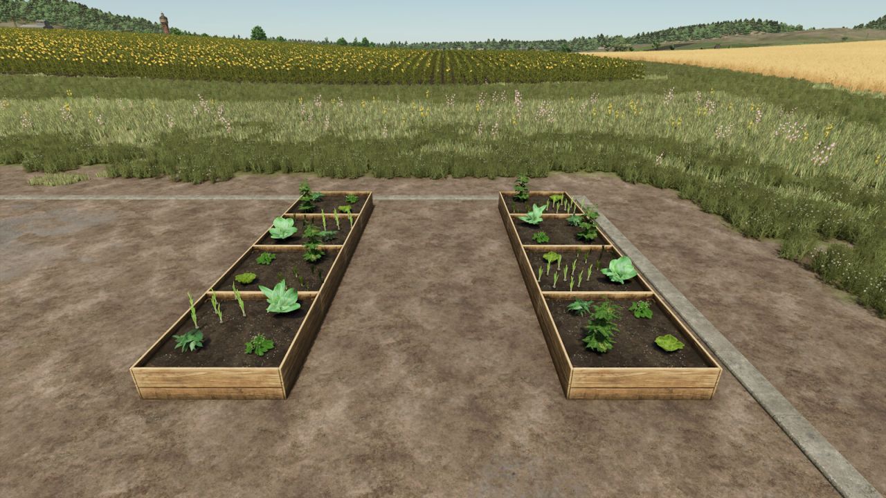 Ефективна Теплиця BR Small Garden з Підвищеною Продуктивністю для Farming Simulator 25