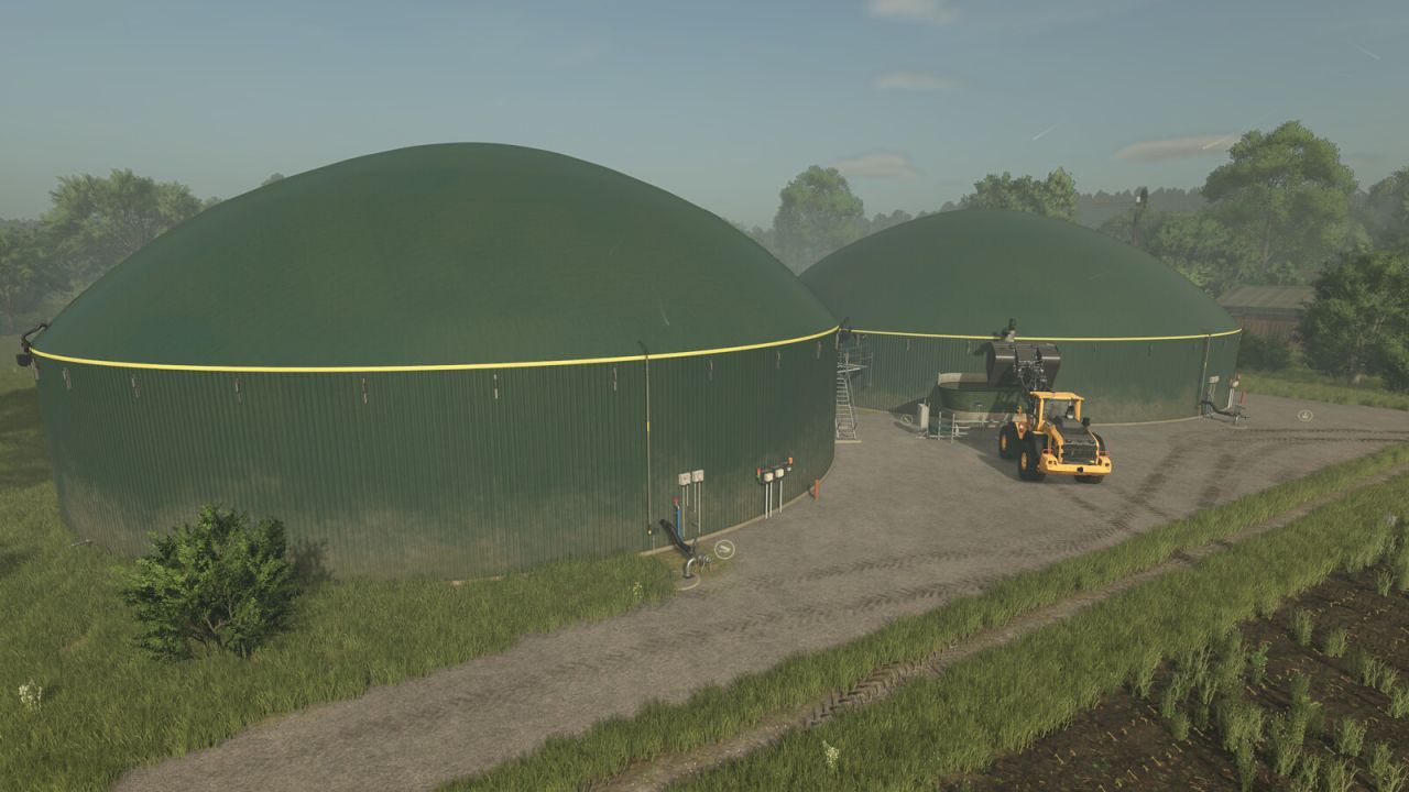 Ефективний Пакет Medium Biogas Plant Package 400/750 кВт — Біогазові Станції з Прийомом Картоплі для FS25