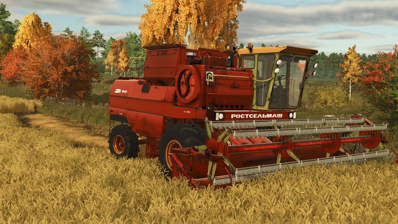 Легендарний Комбайн Don 1500 для Farming Simulator 25 — Класика з Гнучкими Налаштуваннями