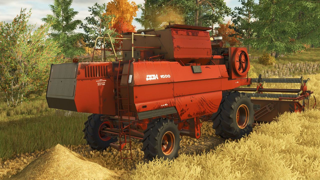 Легендарний Комбайн Don 1500 для Farming Simulator 25 — Класика з Гнучкими Налаштуваннями