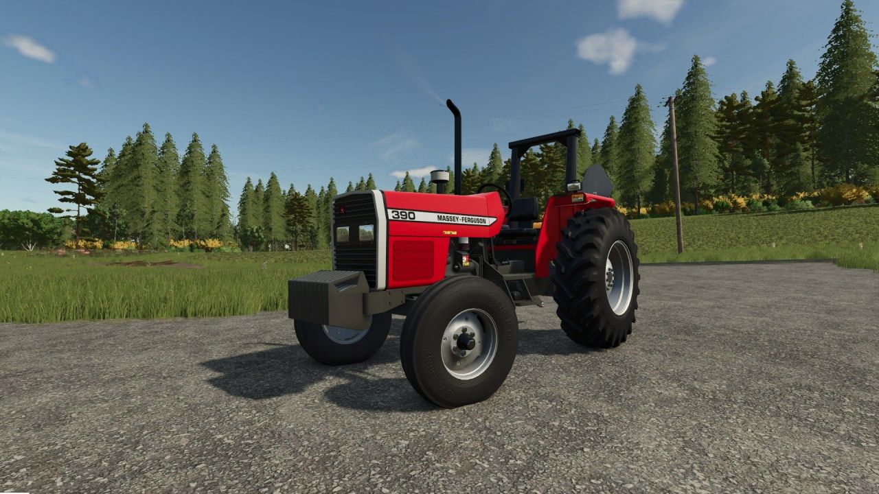 Легендарні Трактори Massey Ferguson 300 Series North America для FS25 — Реалістичний Звук і Фронтальні Навантажувачі