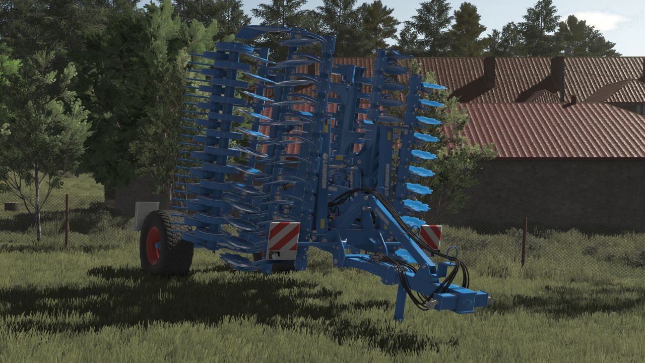 Ефективний Дисковий Культиватор Lemken Heliodor 9/600 6 м для FS25