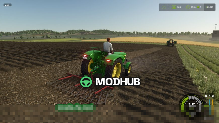 Мод на культиватор Herse Fermstal 3 для Фермер Симулятор 25