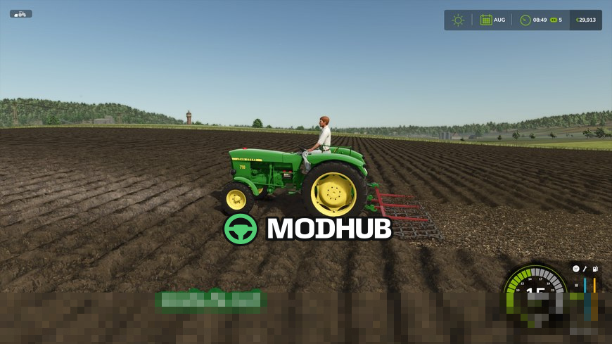 Мод на культиватор Herse Fermstal 3 для Фермер Симулятор 25