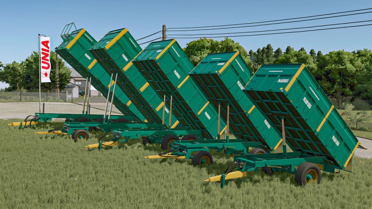 Efficient Camara Trailer Pack (VR9–VR24) for Heavy Transport