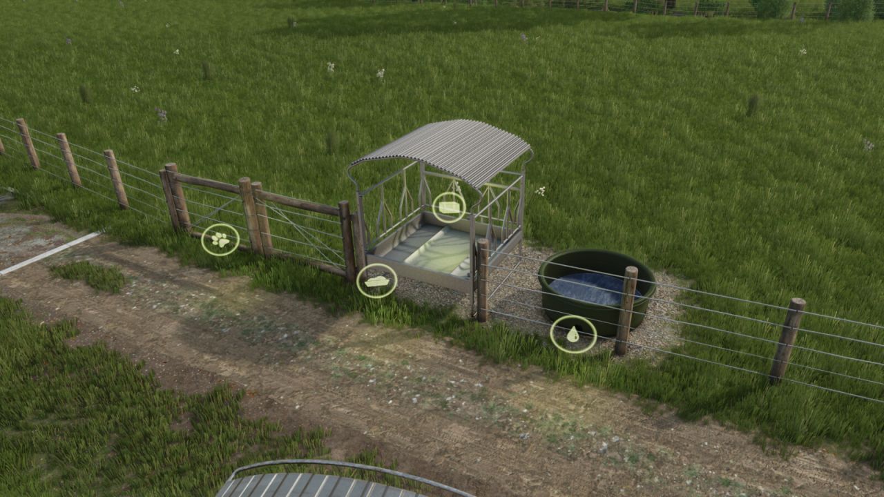 Ефективний Simple Cow Pasture — Просте Пасовище для Корів у FS25