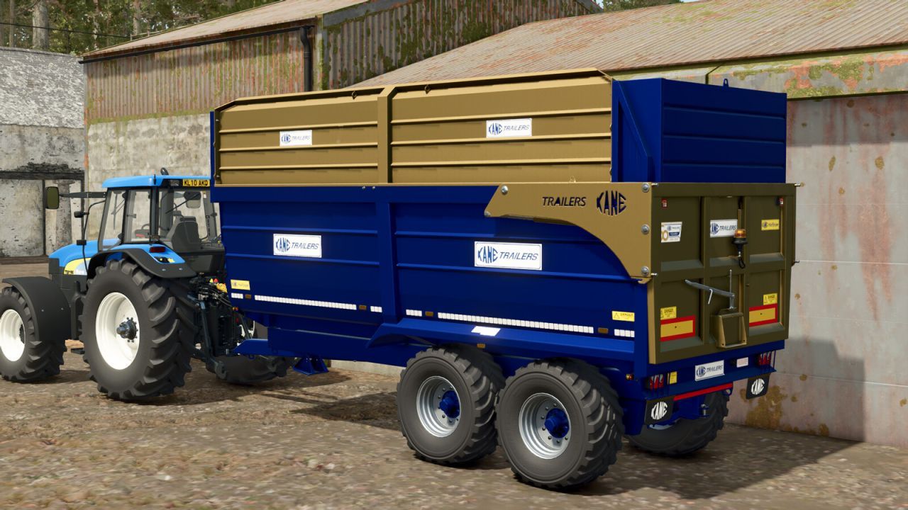 Powerful Kane Halfpipe Trailer Pack (M565/M625/M675) for Farming Simulator 25