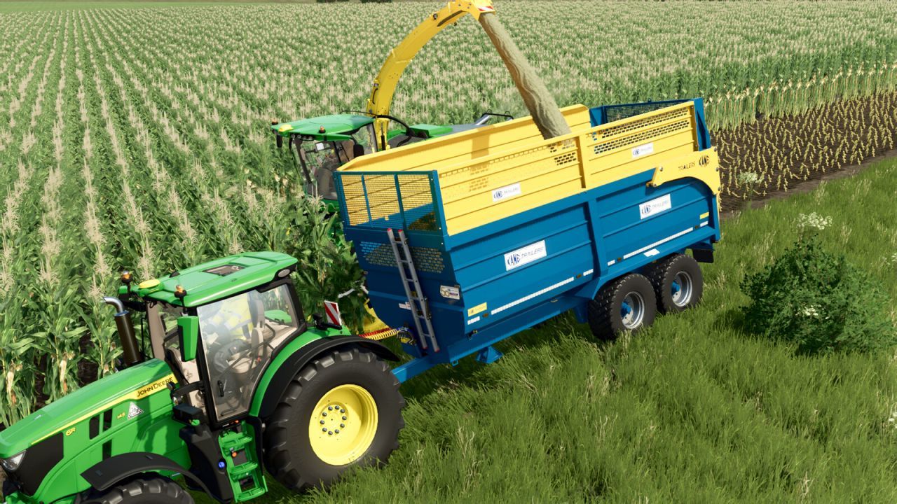 Leistungsstarkes Kane Halfpipe Anhängerpaket (M565/M625/M675) für Farming Simulator 25