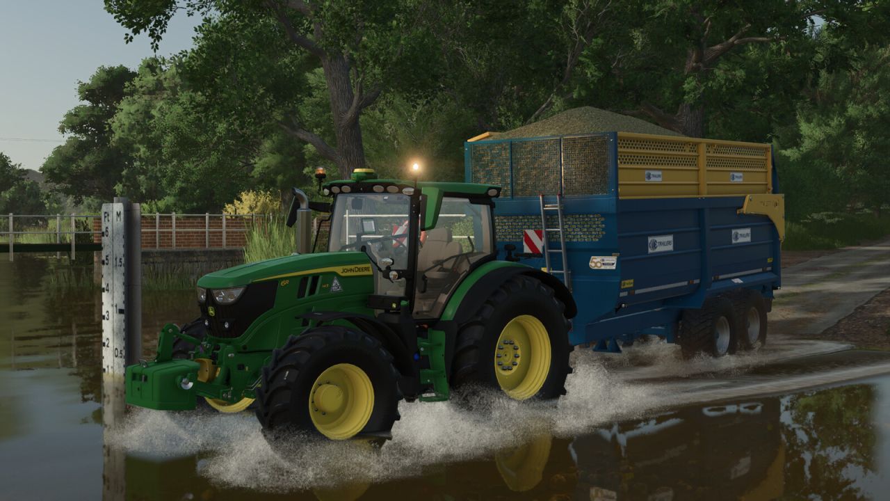Leistungsstarkes Kane Halfpipe Anhängerpaket (M565/M625/M675) für Farming Simulator 25