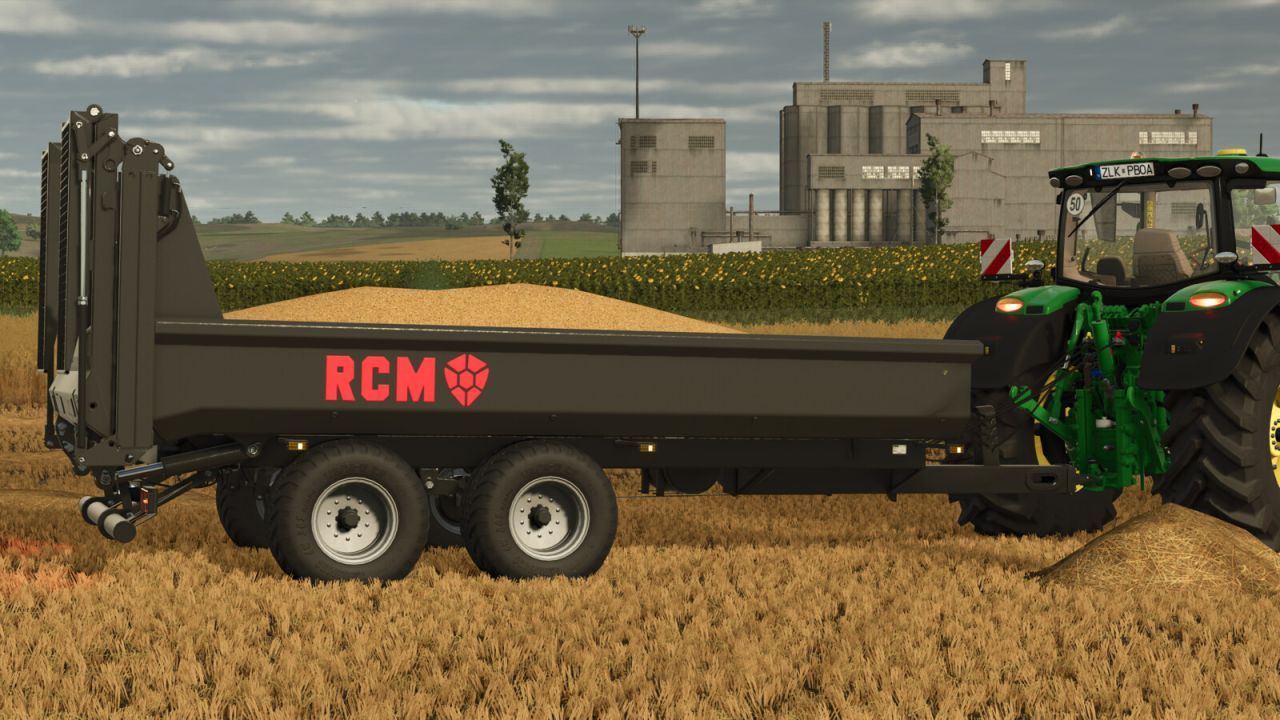Universal Trailer RCM CT Plus — Powerful Grain Transporter and Low Loader for Equipment