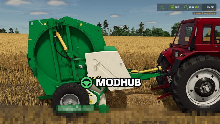 Мод на тюковий прес-підбирач PRF 145M для Фермер Симулятор 25