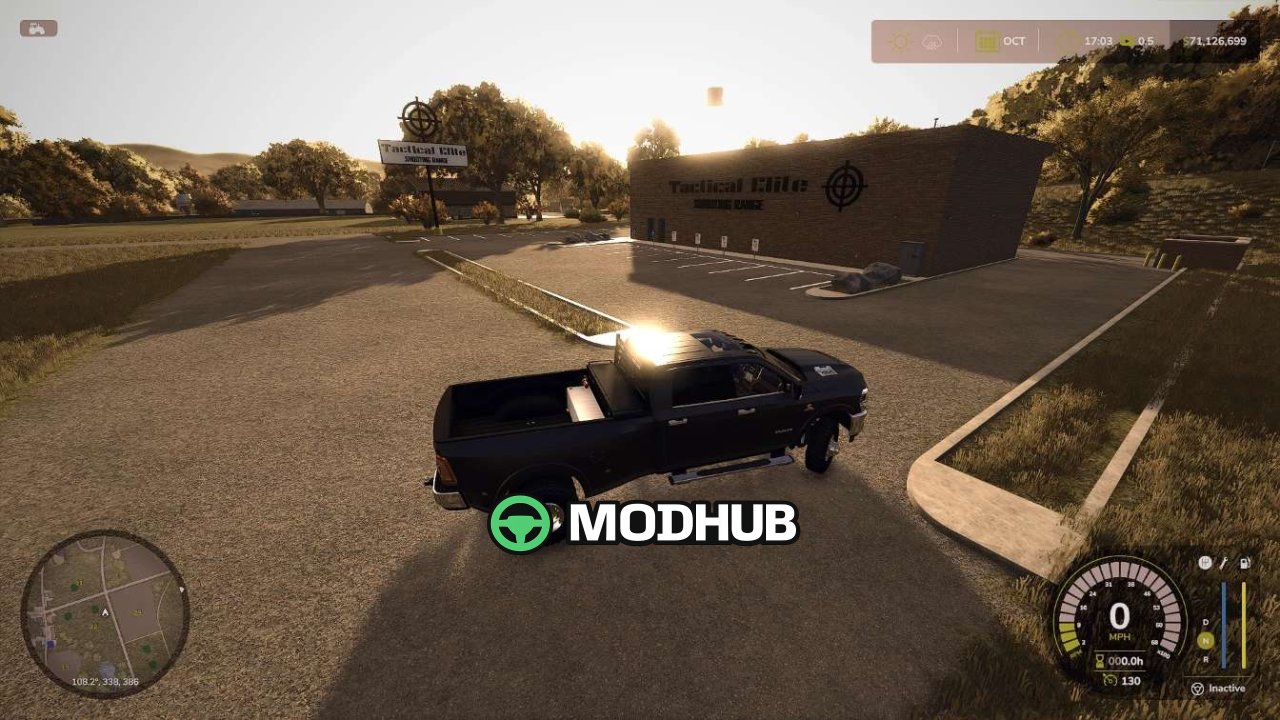 Новий Мод ACH25 Shooting Range — Легендарний Тир для RP у FS25