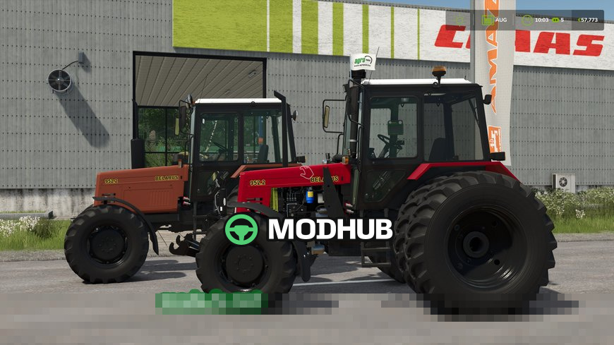 Mod für Traktor MTZ 9522 Turbo für Farming Simulator 25