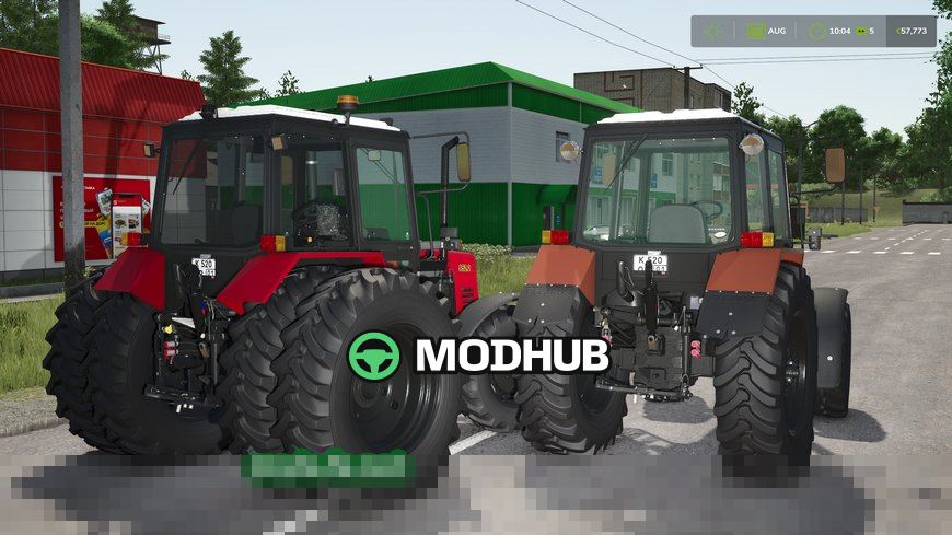 Mod für Traktor MTZ 9522 Turbo für Farming Simulator 25