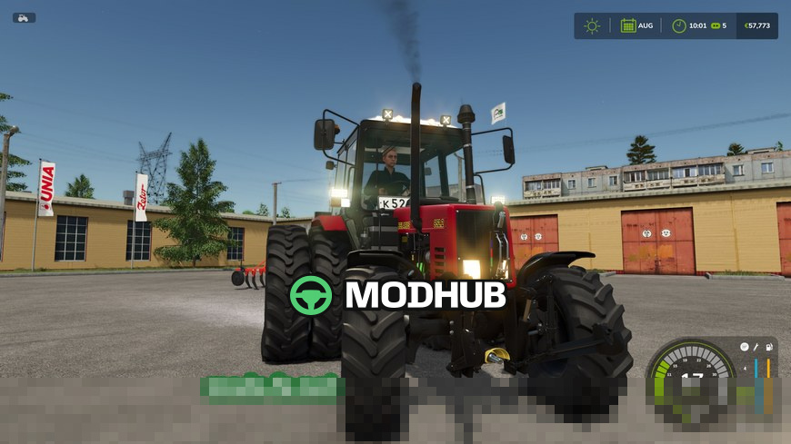 Mod für Traktor MTZ 9522 Turbo für Farming Simulator 25