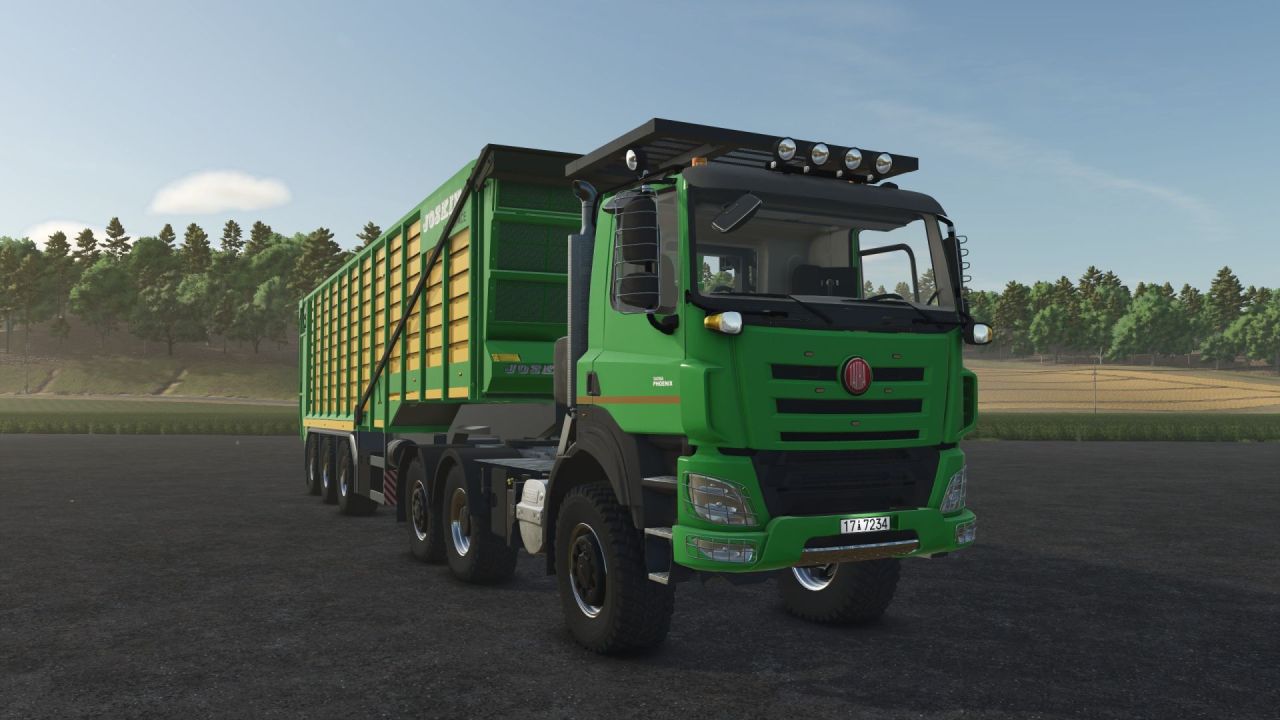 Powerful Truck Tatra E6 Silo Space Joskin Pack for Fast Transport in FS25