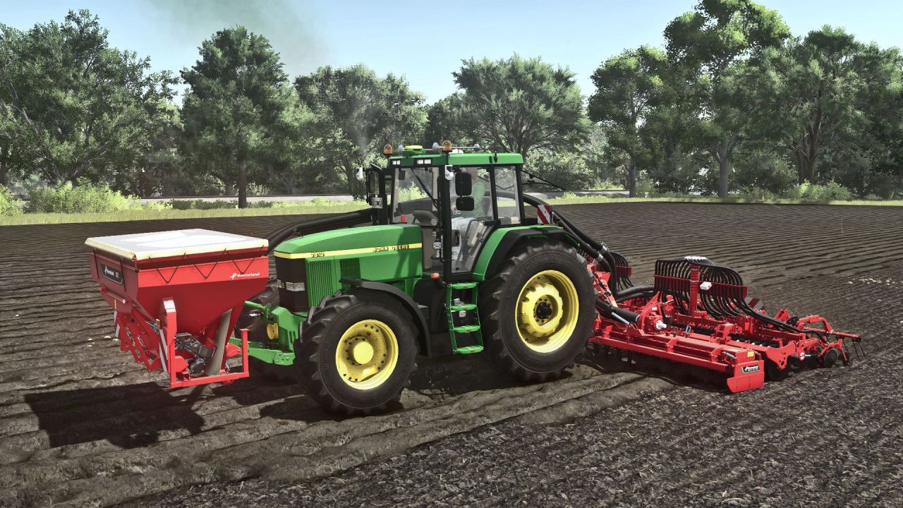Мод John Deere 7810 FR12 для Farming Simulator 25