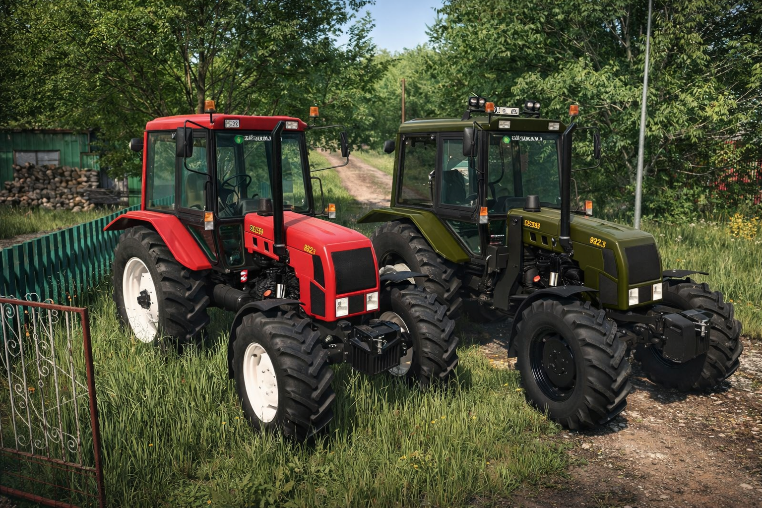 Мод на трактор MTZ 920.2 (Бета) для Фермер Симулятор 25