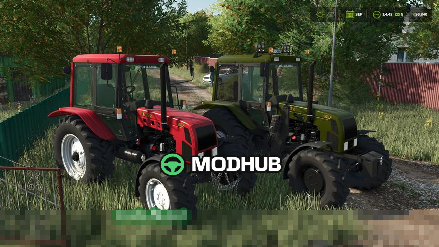 Mod für Traktor MTZ 9202 (Beta) für Farming Simulator 25