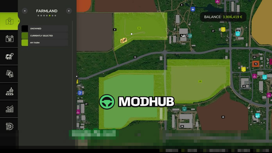 Mod für Field Leasing Skripte für Farming Simulator 25