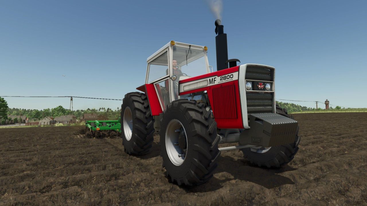 Легендарний Трактор Massey Ferguson 2800 (V8 Perkins) для Farming Simulator 25