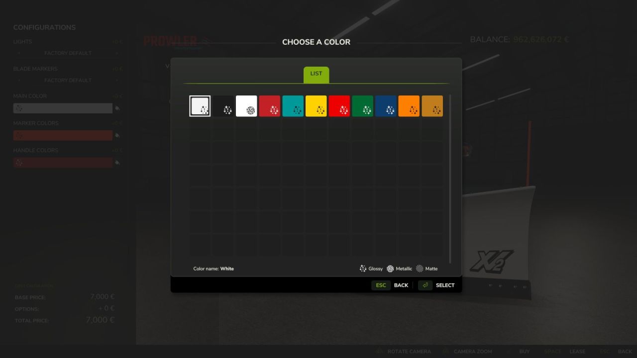 Effektiver Schneeräumschild FisherV — für Farming Simulator 25