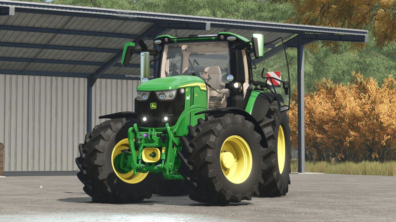 Потужний John Deere 6R 230-250 XTRA LARGE — Преміум Трактор для FS25