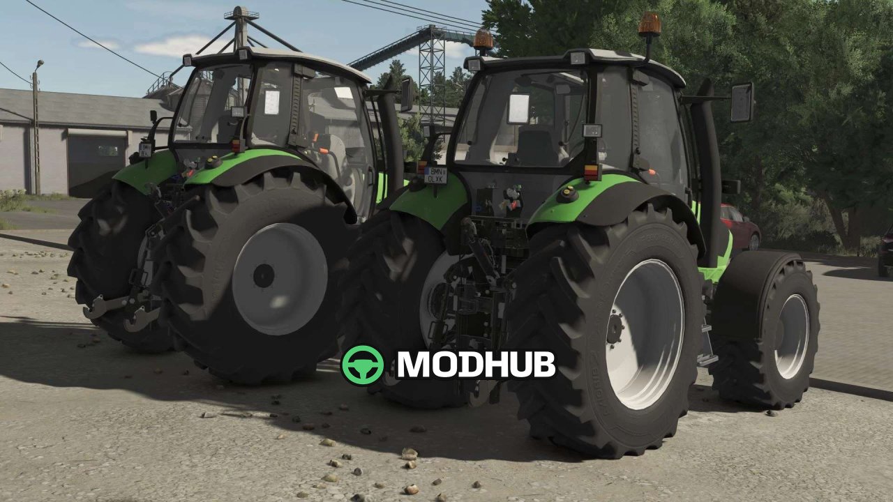 Мод на Потужний Трактор Deutz-Fahr Agrotron M Series (M600–M640) для FS25