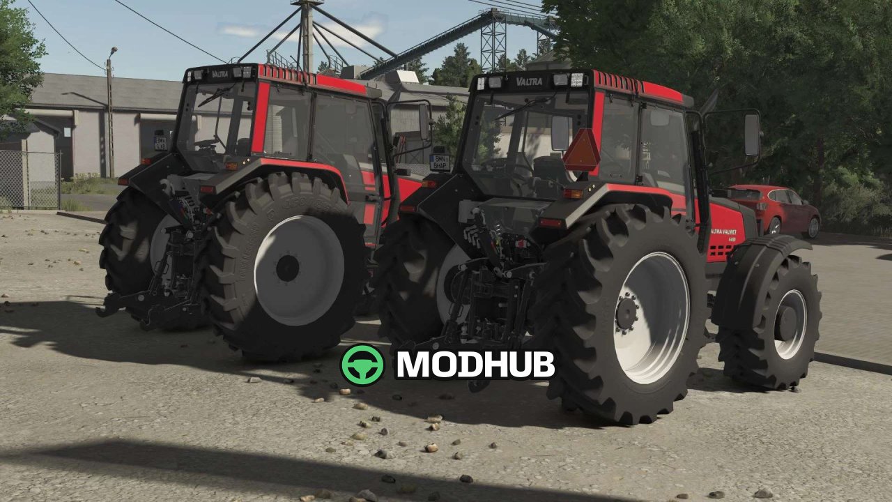 Мод на Легендарний Трактор Valmet 6400 для FS25 — 100 к.с. та 40 км/год
