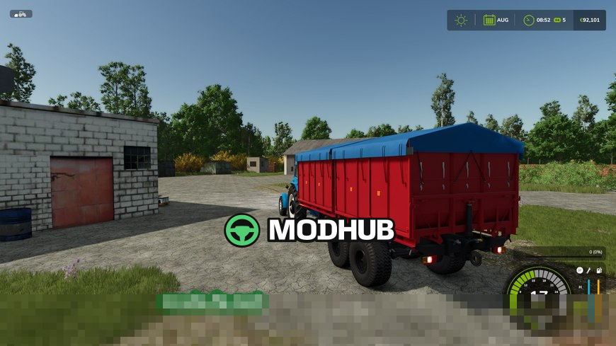 Mod für PTS-9 Anhänger für Farming Simulator 25