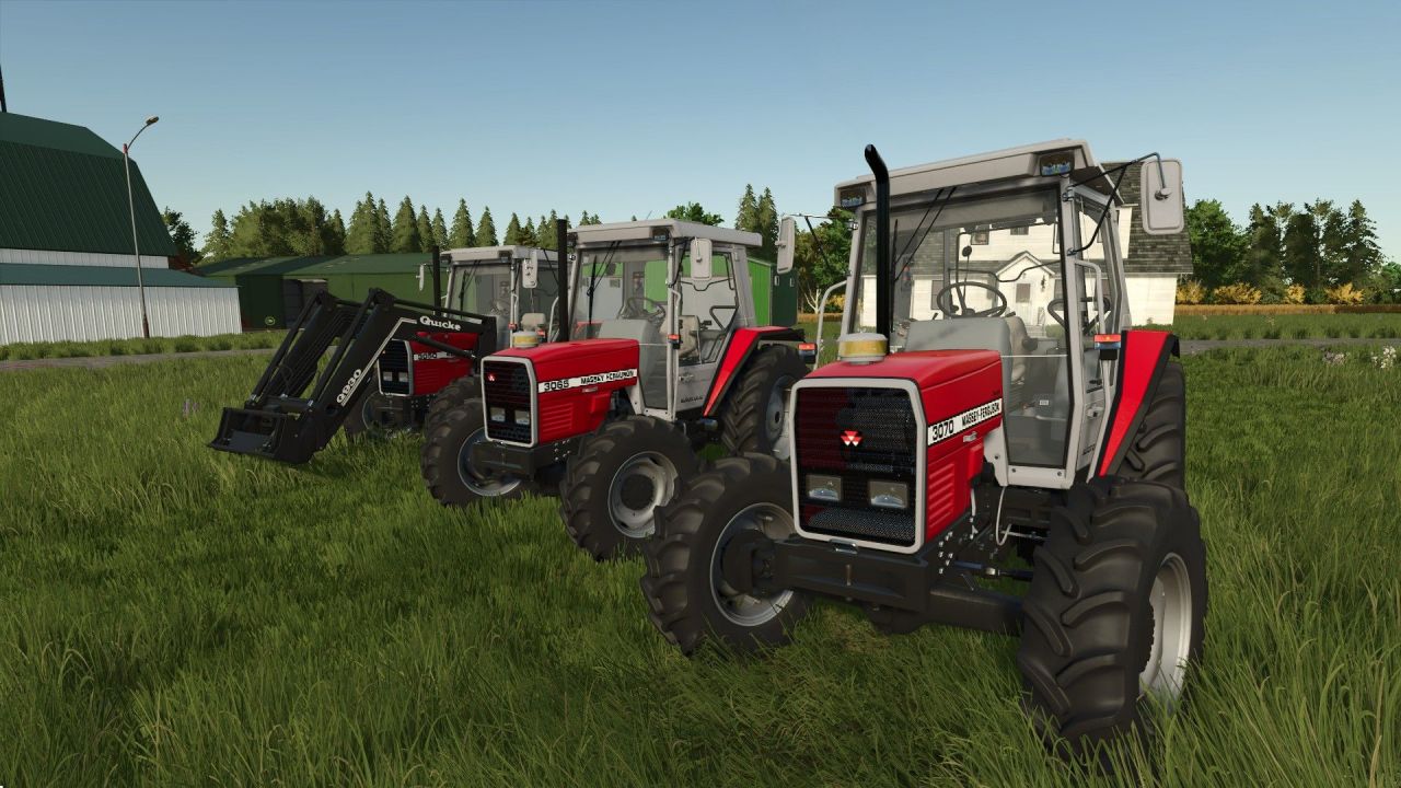 Легендарний Трактор Massey Ferguson 3000 Series (4 Cyl) — Стиль Mark I/II та Навантажувач Quickie для FS25