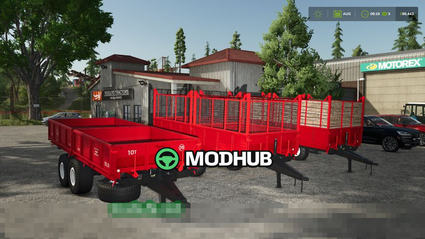 Mod für Anhänger 1PTS-9 für Farming Simulator 25