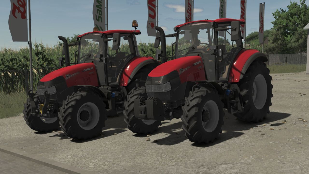 Ефективний Трактор Case IH Luxxum для Farming Simulator 25 — Вибір Потужності та Шин