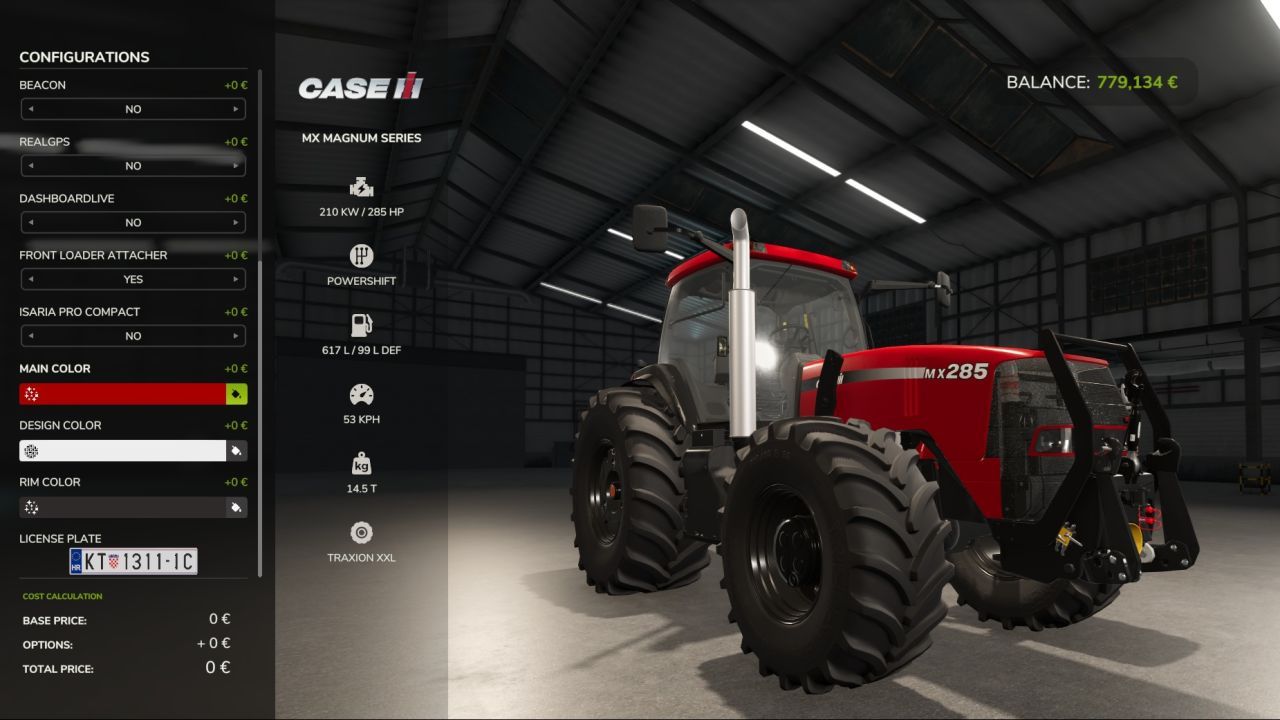 Effektiver Traktor Case IH Magnum Edit (Gray Edition) für Farming Simulator 25