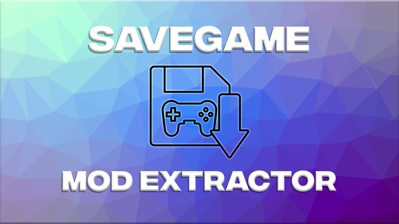 Efektywny Savegame Extractor dla Farming Simulator 25 — Szybko Znajdź Potrzebne Mody