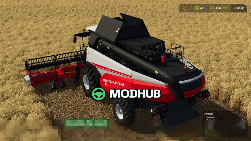 Mod für Mähdrescher Rostselmash RSM 161 für Farming Simulator 25