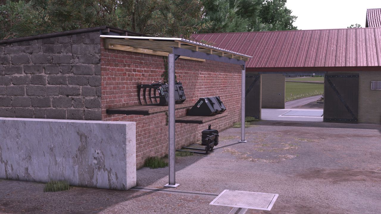 Компактний Small Portal (Prefab) 8×4×2 м для Farming Simulator 25 — Зручний Проїзд і Декор