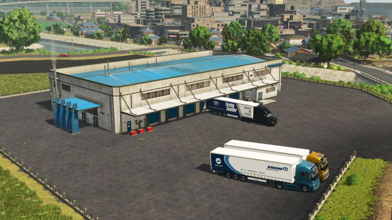 Ефективний Logistics Center для FS25 — Єдиний Хаб для Всієї Продукції