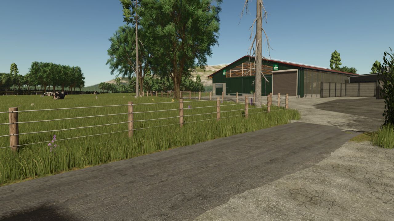 Ефективний Bigger Animal Barns — Великі Тваринницькі Хліви на 2000 Голів для Farming Simulator 25