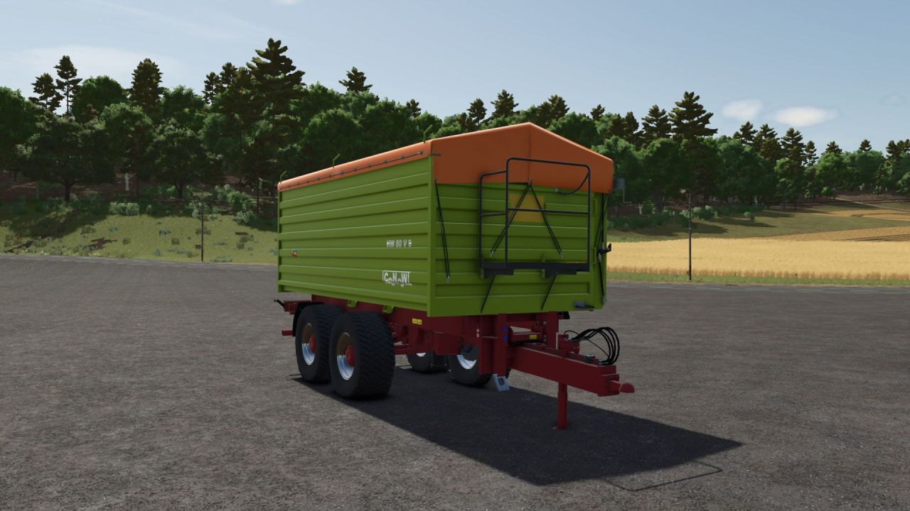Effizienter CoNoW Tandem-Anhänger für Große Transporte in Farming Simulator 25