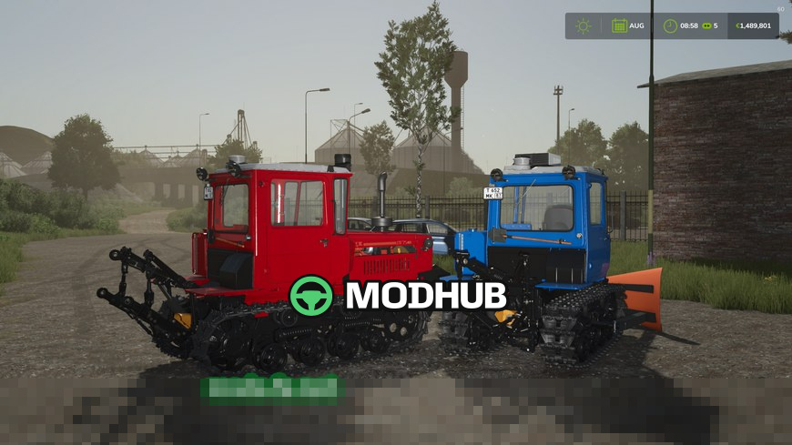 Mod für den Ketten-Traktor DT-75 für Farming Simulator 25