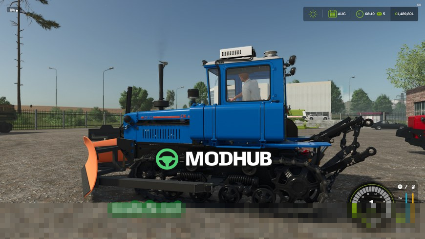 Mod für den Ketten-Traktor DT-75 für Farming Simulator 25