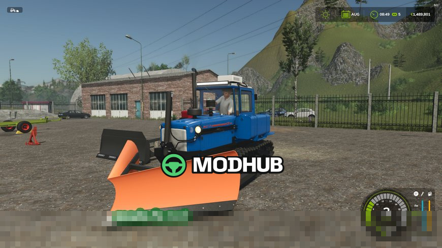 Mod für den Ketten-Traktor DT-75 für Farming Simulator 25