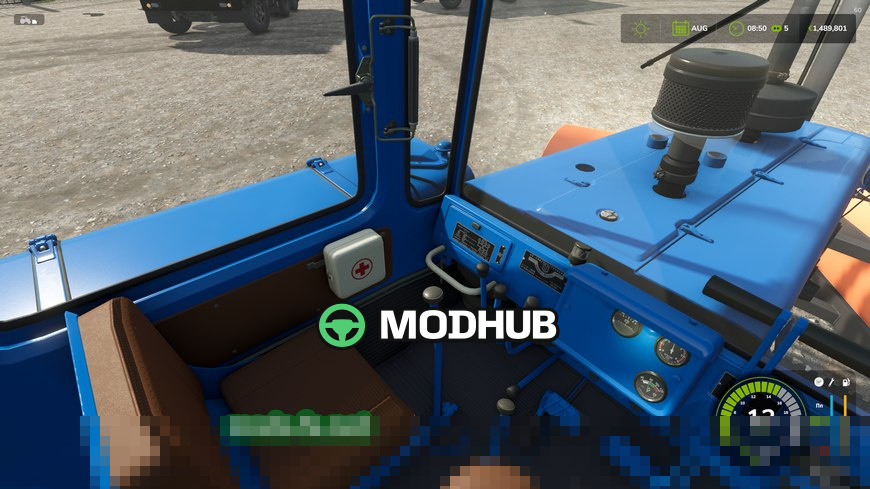 Mod für den Ketten-Traktor DT-75 für Farming Simulator 25