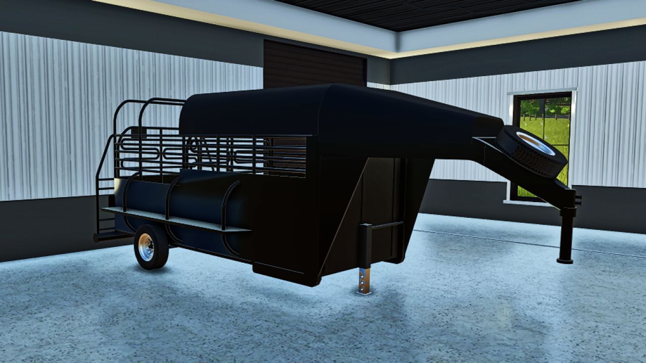 Neuer HalfTop Horse Trailer 2022 — Stilvoller Transport von 2 Pferden in FS25