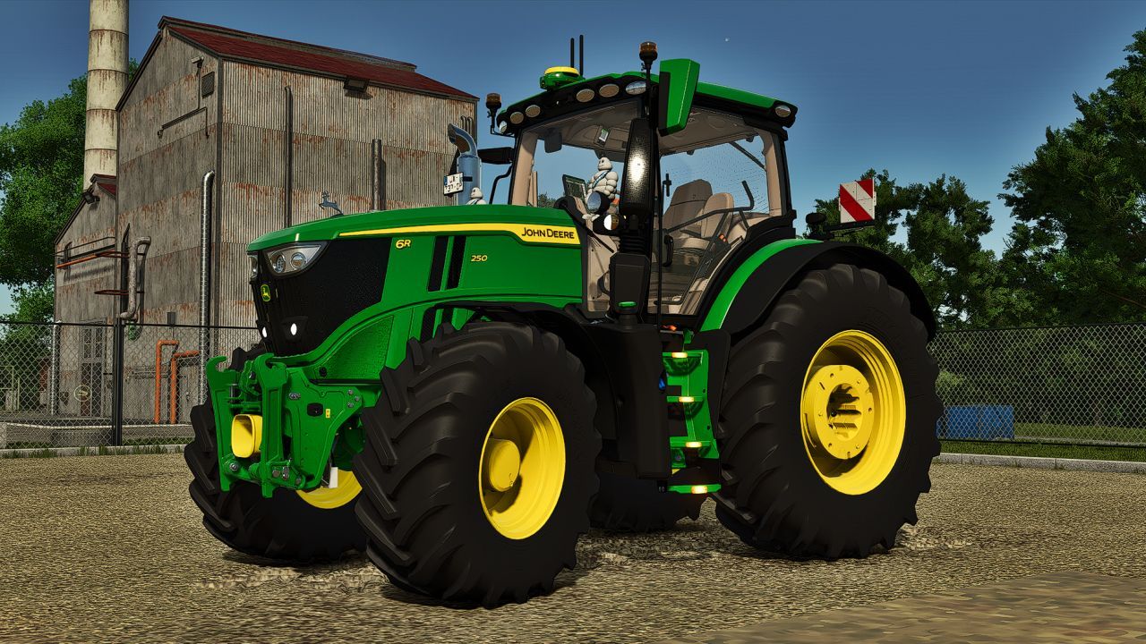 Новий Трактор John Deere 6R Edit (6R210–250) з LED-Тюнінгом для Farming Simulator 25