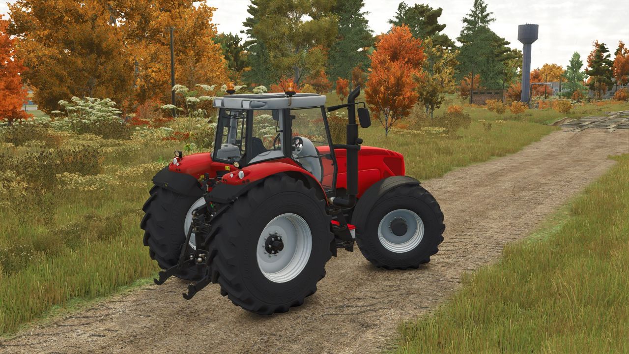 Powerful Tractor Massey Ferguson 8480 (320 hp) for Farming Simulator 25