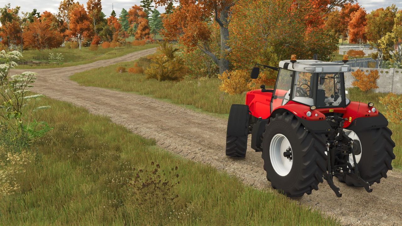 Powerful Tractor Massey Ferguson 8480 (320 hp) for Farming Simulator 25