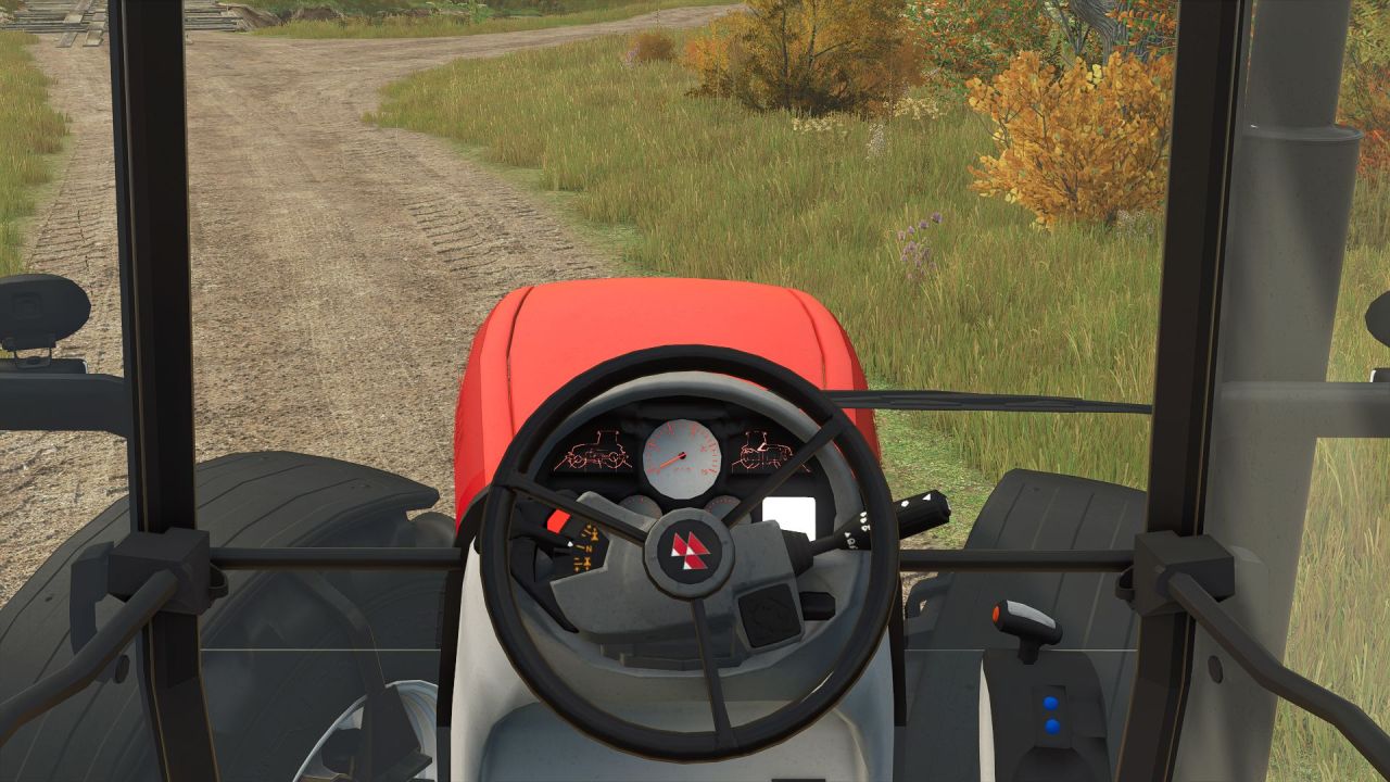 Powerful Tractor Massey Ferguson 8480 (320 hp) for Farming Simulator 25